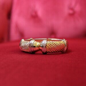 Vintage Gold/Silver Look Bangle